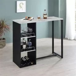 IDIMEX Bartisch PIAVA Mit Regal In Betonoptik -Sideboards Verkäufe 13157 1