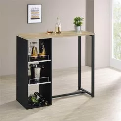 IDIMEX Bartisch PIAVA Mit Regal In Sonoma Eiche -Sideboards Verkäufe 13158 A0 1N1