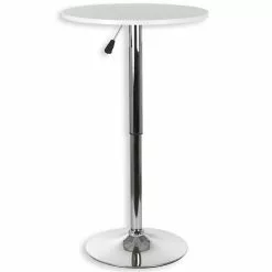 IDIMEX Bartisch Stehtisch VISTA, Weiß