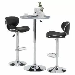 IDIMEX Bartisch Stehtisch VISTA, Grau -Sideboards Verkäufe 13215 1