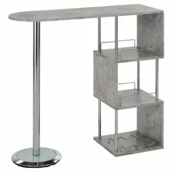 IDIMEX Bartisch VIGANDO Grau Mit Betonoptik Und Chrom -Sideboards Verkäufe 13230 2 N2