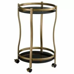 IDIMEX Servierwagen VEGA In Gold/schwarz -Sideboards Verkäufe 13806 2