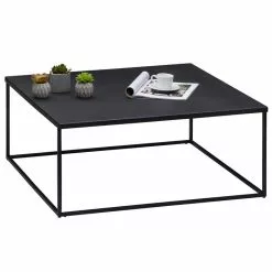 IDIMEX Couchtisch HILAR 80 X 80 Cm, Schwarz