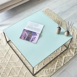 IDIMEX Couchtisch REFLECT Quadratisch In Schwarz/weiß -Sideboards Verkäufe 13827 A0 3N