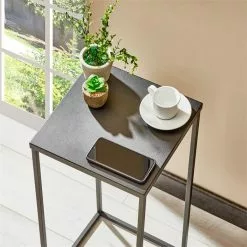 IDIMEX Blumenständer FLORA Aus Metall Tischplatte In Schwarz -Sideboards Verkäufe 13856 AC2