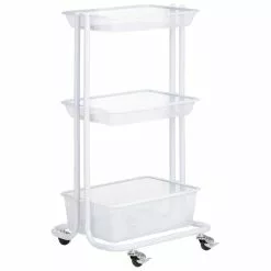 IDIMEX Küchenwagen VALIENTE Mit 3 Körben In Weiß