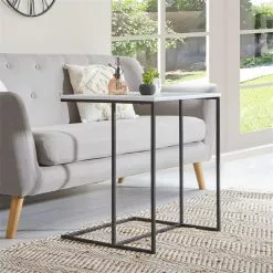 IDIMEX Beistelltisch VITORIO Rechteckig In Weiß/schwarz -Sideboards Verkäufe 13958 AC2