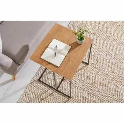 IDIMEX Beistelltisch VITORIO Rechteckig In Wildeiche/schwarz -Sideboards Verkäufe 13959 A3