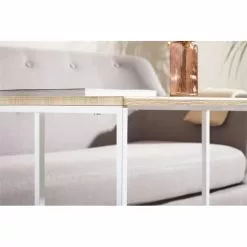 IDIMEX Beistelltisch VITORIO Rechteckig In Sonoma Eiche/weiß -Sideboards Verkäufe 13960 A6