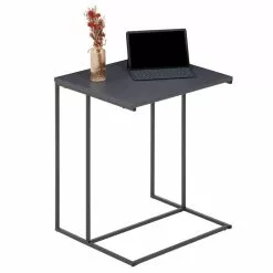 IDIMEX Beistelltisch VITORIO Rechteckig In Grau