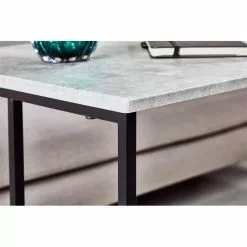 IDIMEX Beistelltisch VITORIO Rechteckig In Betonoptik/schwarz -Sideboards Verkäufe 13962 A4