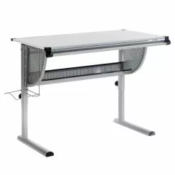 IDIMEX Kinderschreibtisch MADS, Höhenverstellbar In Weiß -Sideboards Verkäufe 1481 2 N1