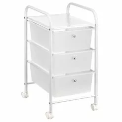 IDIMEX Rollcontainer GINA Mit 3 Schubladen In Weiß -Sideboards Verkäufe 16011 1 N1