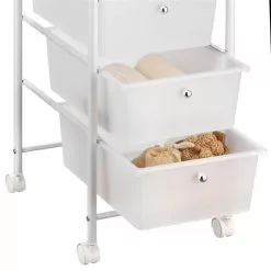 IDIMEX Rollcontainer GINA Mit 5 Schubladen In Weiß -Sideboards Verkäufe 16013 2 N1