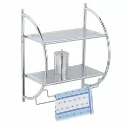 IDIMEX Badregal JANINE Aus Metall, 2 Ablagen -Sideboards Verkäufe 16031 1 N