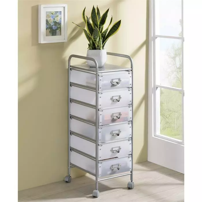 IDIMEX Rollcontainer ROLI Mit 6 Schubladen 2 IDIMEX Rollcontainer ROLI Mit 6 Schubladen – Bild 2