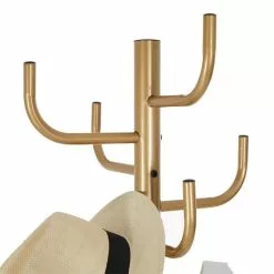 IDIMEX Kleiderständer KAKTUS Mit 8 Haken In Gold -Sideboards Verkäufe 18207 2