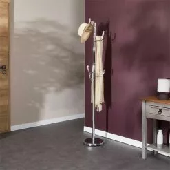 IDIMEX Kleiderständer MILA Mit 8 Kleiderhaken In Chrom -Sideboards Verkäufe 18239 A0 1N