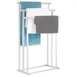 IDIMEX Handtuchhalter MATTIA Mit 3 Handtuchstangen In Chrom