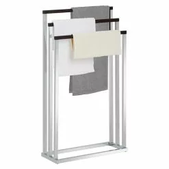 IDIMEX Handtuchhalter EDOARDO Mit 3 Handtuchstangen In Nussbaum