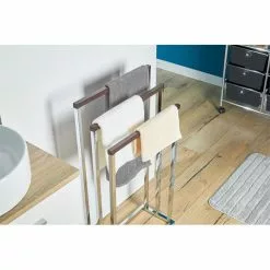 IDIMEX Handtuchhalter EDOARDO Mit 3 Handtuchstangen In Nussbaum -Sideboards Verkäufe 18350 A2