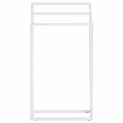 IDIMEX Handtuchhalter KUNO Weiß Mit 3 Handtuchstangen -Sideboards Verkäufe 18358 2 N1