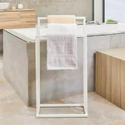 IDIMEX Handtuchhalter KUNO Weiß Mit 3 Handtuchstangen -Sideboards Verkäufe 18358 AC1