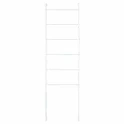 IDIMEX Leiterregal MORBIO Mit 6 Stangen In Weiß -Sideboards Verkäufe 18376 1