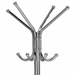 IDIMEX Kleiderständer ARIST In Chrom Mit 8 Haken -Sideboards Verkäufe 18430 2 N1