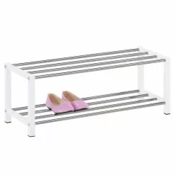 Sideboards Verkäufe 11 IDIMEX Schuhregal DUBLIN Mit 2 Böden, Weiß