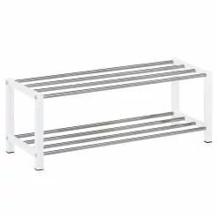 IDIMEX Schuhregal DUBLIN Mit 2 Böden, Weiß -Sideboards Verkäufe 18462 2