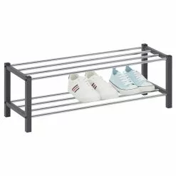 IDIMEX Schuhregal DUBLIN Mit 2 Böden In Grau