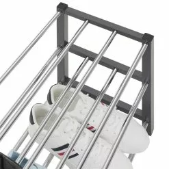 IDIMEX Schuhregal DUBLIN Mit 3 Böden In Grau -Sideboards Verkäufe 18466 2