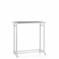 IDIMEX Garderobenwagen GROSSO, Höhenverstellbar Weiß -Sideboards Verkäufe 1846 4 N1