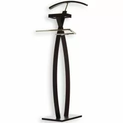 IDIMEX Herrendiener ROBIN Mit Hosenbügel Dunkelbraun