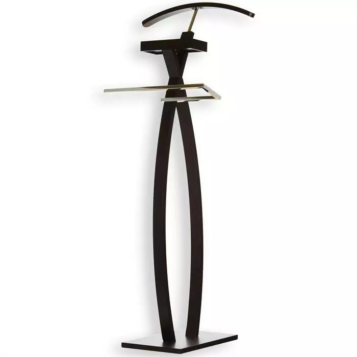 IDIMEX Herrendiener ROBIN Mit Hosenbügel Dunkelbraun 1 IDIMEX Herrendiener ROBIN Mit Hosenbügel Dunkelbraun