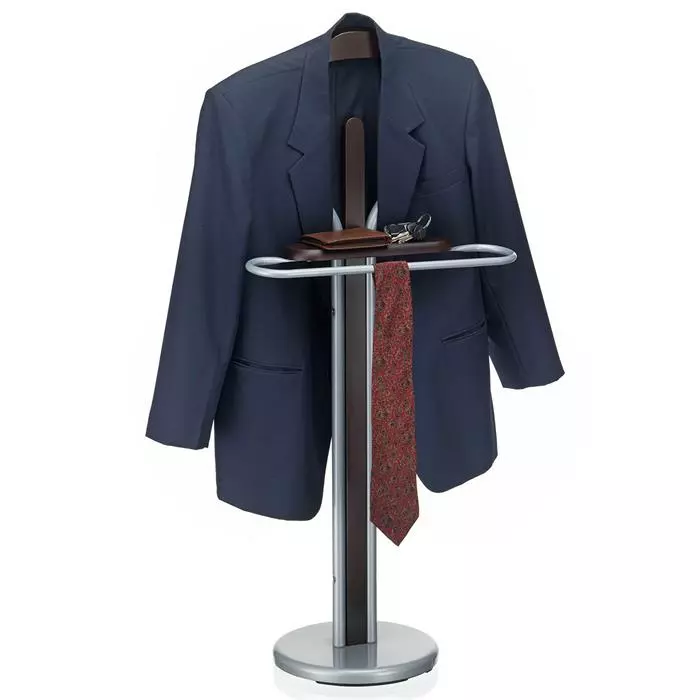 IDIMEX Herrendiener FABIO In Braun/alufarben 2 IDIMEX Herrendiener FABIO In Braun/alufarben – Bild 2