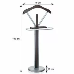 IDIMEX Herrendiener FABIO In Braun/alufarben 7 IDIMEX Herrendiener FABIO In Braun/alufarben -Sideboards Verkäufe 3055 3