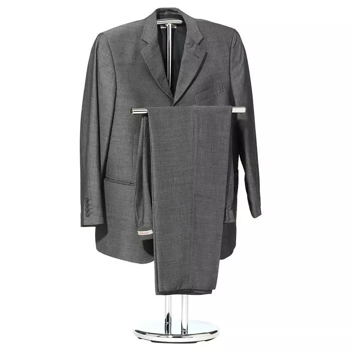 IDIMEX Herrendiener LAURENZ Mit Hosenbügel, Chrom 3 IDIMEX Herrendiener LAURENZ Mit Hosenbügel, Chrom – Bild 3