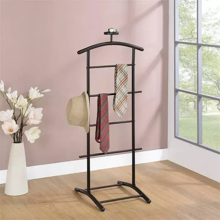 IDIMEX Herrendiener Stummer Diener ATRIX Schwarz 2 IDIMEX Herrendiener Stummer Diener ATRIX Schwarz – Bild 2