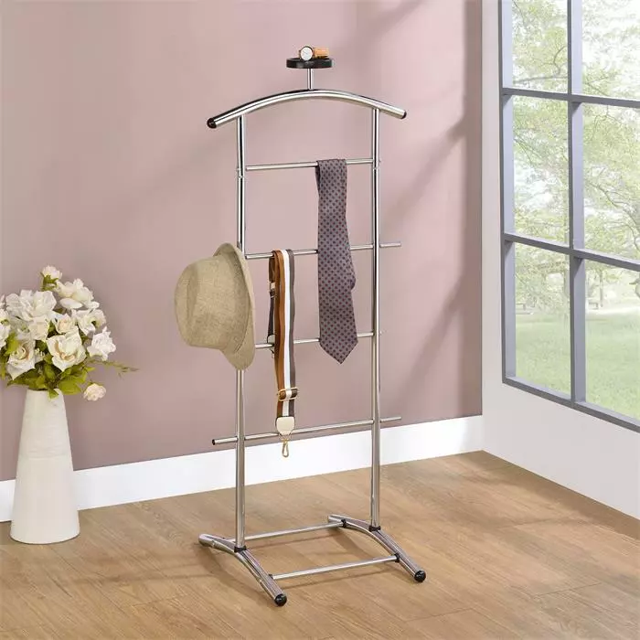 IDIMEX Herrendiener Stummer Diener ATRIX Chrom 2 IDIMEX Herrendiener Stummer Diener ATRIX Chrom – Bild 2