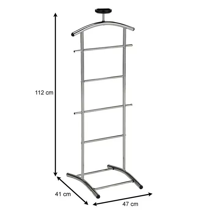 IDIMEX Herrendiener Stummer Diener ATRIX Chrom 3 IDIMEX Herrendiener Stummer Diener ATRIX Chrom – Bild 3