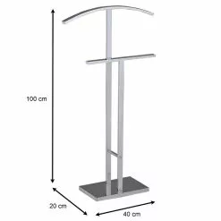 IDIMEX Herrendiener SCOTT Mit Hosenbügel Verchromt -Sideboards Verkäufe 30601 2