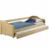 IDIMEX Ausziehbett LISA Kiefer Massiv, Natur, 90x200 Cm