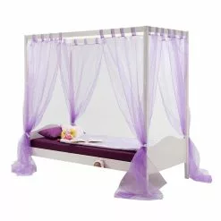 IDIMEX Himmelbett NADINE 90x200 Cm