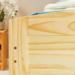 IDIMEX Bett Mit Stauraum JESSY 90x190 Cm, Mit Ausziehbett In Natur -Sideboards Verkäufe 5056 AC5