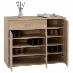 CARO-Möbel Schuhschrank DEUSTO In Sonoma Eiche 6 CARO-Möbel Schuhschrank DEUSTO In Sonoma Eiche -Sideboards Verkäufe 51012 2