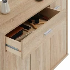 CARO-Möbel Schuhschrank DEUSTO In Sonoma Eiche 7 CARO-Möbel Schuhschrank DEUSTO In Sonoma Eiche -Sideboards Verkäufe 51012 3