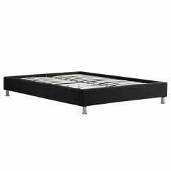 CARO-Möbel Futonbett LAREDO 140x200 Cm, Stoff In Schwarz -Sideboards Verkäufe 51036 2