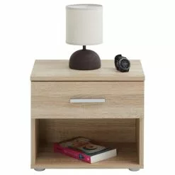 CARO-Möbel Nachttisch MARY In Sonoma Eiche Mit 1 Schublade -Sideboards Verkäufe 51129 2